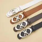 Punk-Gürtel mit Kreuz-Stern-Schnalle – Gothic Unisex Style – Bild 3