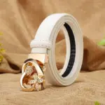 Luxus-Damen-Gürtel – Candy-Farben mit Automatik-Schnalle – Bild 9