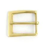 Messing-Gürtelschnalle 40mm – Blumenmuster für Leder & Taschen – Bild 13