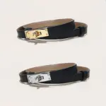 Koreanischer Slim-Gürtel – Schicker Damen-Gürtel mit Gold-Schnalle – Bild 2