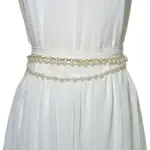 Perlen-Quasten-Gürtel – Vintage Bauchtanz-Accessoire – Bild 4