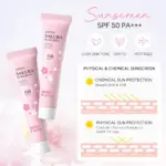 Sakura Pflegeset – Strahlende Haut mit Cleanser, Serum & Cream – Bild 3