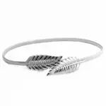 Blatt-Ketten-Gürtel – Elastischer Taillenschmuck für Damen – Bild 5