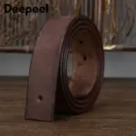 Echtleder-Gürtel für Herren – Dickes Rindsleder (100-125cm, 3.8cm) – Bild 3