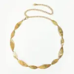 Western-Ketten-Gürtel – Gold/Silber Blatt-Design für Damen – Bild 7