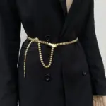 Schlangen-Gürtel – Edgy Metall-Gürtel mit Schlangen-Buckle – Bild 6