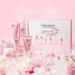 🌸 Japanisches Sakura-Pflegeset – 6-teilige Premium-Routine für strahlende Haut 🌸