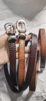 Momoluna Damen-Gürtel aus Echtleder – Schmal & Elegant – Bild 6