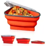 Wiederverwendbare Pizza Frischebox aus Silikon – Bild 2