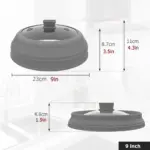 Silicone Spritzschutz für Mikrowelle – BPA-frei & hitzebeständig – Bild 7