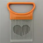 Edelstahl Zwiebelschneider – Praktischer Schneidehelfer für Gemüse & Fleisch – Bild 7