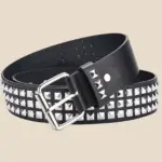Edgy Pyramid-Gürtel – Unisex Punk Style mit Metall-Studs