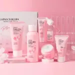 🌸 Japanisches Sakura-Pflegeset – 6-teilige Premium-Routine für strahlende Haut 🌸 – Bild 2