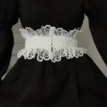 Spitzen-Gürtel für Damen – Eleganter Taillenschmuck (15cm) – Bild 3