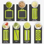 14-in-1 Gemüseschneider – Multifunktionale Küchenhilfe – Bild 5