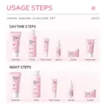 🌸 Japanisches Sakura-Pflegeset – 6-teilige Premium-Routine für strahlende Haut 🌸 – Bild 4