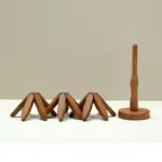 4er Set Holz Untersetzer mit Baumdesign – Hitzebeständig & Dekorativ – Bild 6