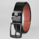 Luxus-Herren-Gürtel – Edles Design mit Metall-Schnalle – Bild 2