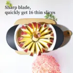 Premium Apfelschneider mit 16 Klingen – Edelstahl Ausführung – Bild 5