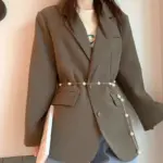 Perlen-Kettengürtel – Schicker Taillenschmuck für Damen (1,2cm) – Bild 3