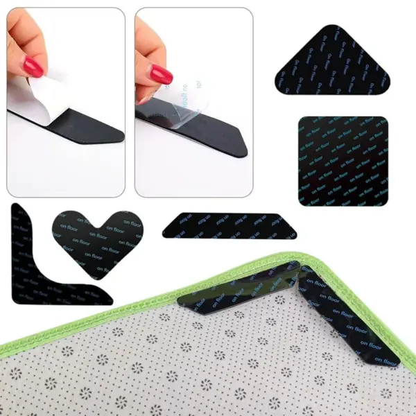 Universelle Anti Rutsch Teppichhalter Wiederverwendbar & Waschbar