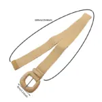 Sommer-Geflochtener Stroh-Gürtel – Retro-Pin-Buckle Design – Bild 6