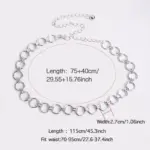 Mädchen-Waist-Chain – Stylischer Schuluniform-Gürtel (2,7cm) – Bild 3