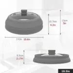 Silicone Spritzschutz für Mikrowelle – BPA-frei & hitzebeständig – Bild 8