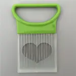 Edelstahl Zwiebelschneider – Praktischer Schneidehelfer für Gemüse & Fleisch – Bild 8