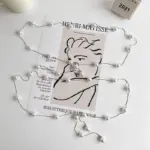 Perlen-Kettengürtel – Schicker Taillenschmuck für Damen (1,2cm) – Bild 5