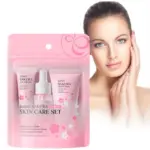 Sakura Pflegeset – Strahlende Haut mit Cleanser, Serum & Cream – Bild 8