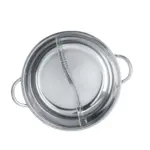 Doppel-Feuer Topf aus Edelstahl – 2 Geschmacksrichtungen in Einem – Bild 5