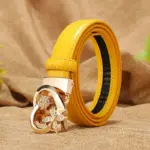 Luxus-Damen-Gürtel – Candy-Farben mit Automatik-Schnalle – Bild 7