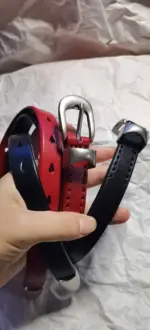 Momoluna Damen-Gürtel aus Echtleder – Schmal & Elegant – Bild 5