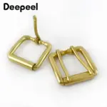 Massiv-Messing Gürtelschnalle 40mm - Klassiker für Herren-Gürtel – Bild 5