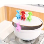 Silicontopfheber mit Hitzeschutz – Praktischer Deckelhalter – Bild 3