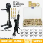 Heat-Set Insert Press + 60 W Lötkolben – M2–M8 für 3D-Druck – Bild 14