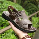 Sommer Herren-Sandalen – rutschfest, dicke Sohle, superweich – Bild 2