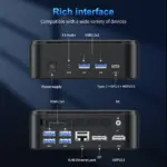 ACEMAGIC E3B Mini-PC – Ryzen 5 7430U, 16 GB RAM, 512 GB SSD, 4K Triple-Display – Bild 3