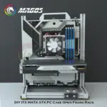 Open-Frame Gaming-Chassis – ATX/mATX/ITX, Aluminium, Vertical-GPU-Option – Bild 5