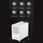 Mini-ITX SFF Gehäuse A17 – SFX, USB-C, 247×143×230 mm – Bild 6