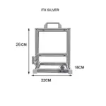 Offenes PC-Gehäuse – Open Frame Rack (ITX/mATX/ATX) – Bild 9