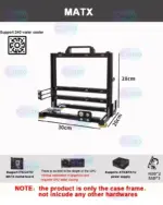 Offenes PC-Gehäuse – Open Frame Rack (ITX/mATX/ATX) – Bild 13