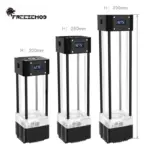 AIO Pumpen-Reservoir mit Temperaturanzeige – 200/250/300 mm, G1/4" – Bild 2