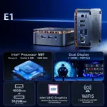ACEMAGIC E1 Mini-PC – Intel N97, 16 GB, 512 GB, 4K Dual-Display – Bild 3