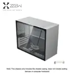 ZZAW C2/C2P – mATX/ITX Mini-Tower aus Aluminium, Glas-Seite, 240-mm-Support – Bild 9