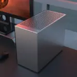 ZZAW C2/C2P – mATX/ITX Mini-Tower aus Aluminium, Glas-Seite, 240-mm-Support – Bild 2