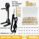 Heat-Set Insert Press + 60 W Lötkolben – M2–M8 für 3D-Druck – Bild 9