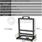 Open-Frame Gaming-Chassis – ATX/mATX/ITX, Aluminium, Vertical-GPU-Option – Bild 10