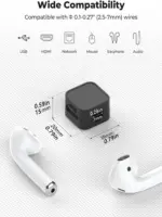 Magnetische Kabel-Clips – selbstklebender Kabelhalter (7 mm) – Bild 6